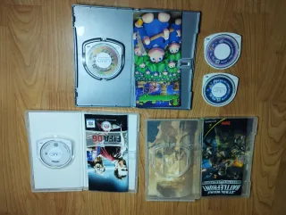 Lote 4 giochi PSP + scatola vuota