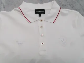 Polo Emporio Armani Mujer Blanco Talla M