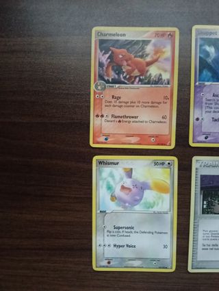 Lotto 6 carte Pokemon Guardiani Cristallo