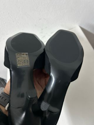 Sabot Donna Nero tg 36 nuovo