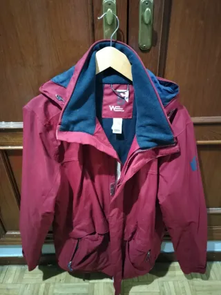 Cazadora unisex roja