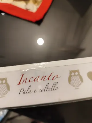 Set Posate Natalizie Cuori e Civette