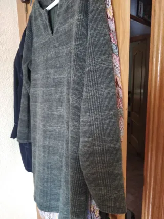 Vestido de manga larga talla 46