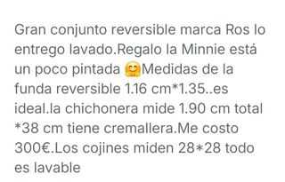 Conjunto Chichonera Reversible y Funda Nórdica