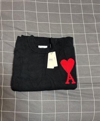 Sudadera Ami Paris Negra