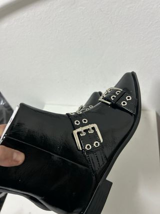 Stivaletti neri donna tg 39 con zip nuovo