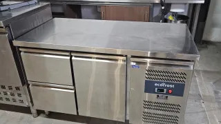 Bajo mostrador refrigerado acero inoxidable