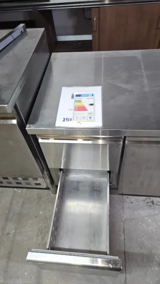 Bajo mostrador refrigerado acero inoxidable