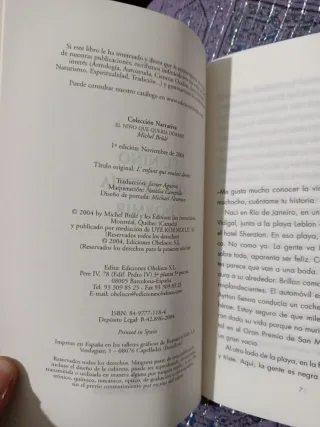 El niño que quería dormir. Michel Brûlé