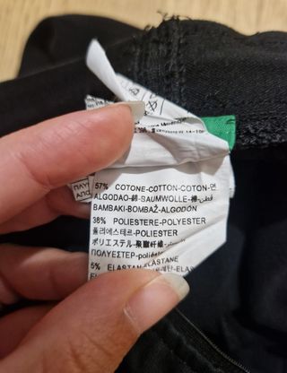 Set 2 pantaloni taglia 10-12 anni (150-152)