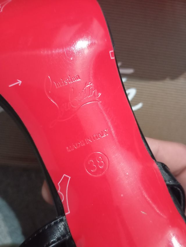 Tacchi Christian Neri Taglia 38