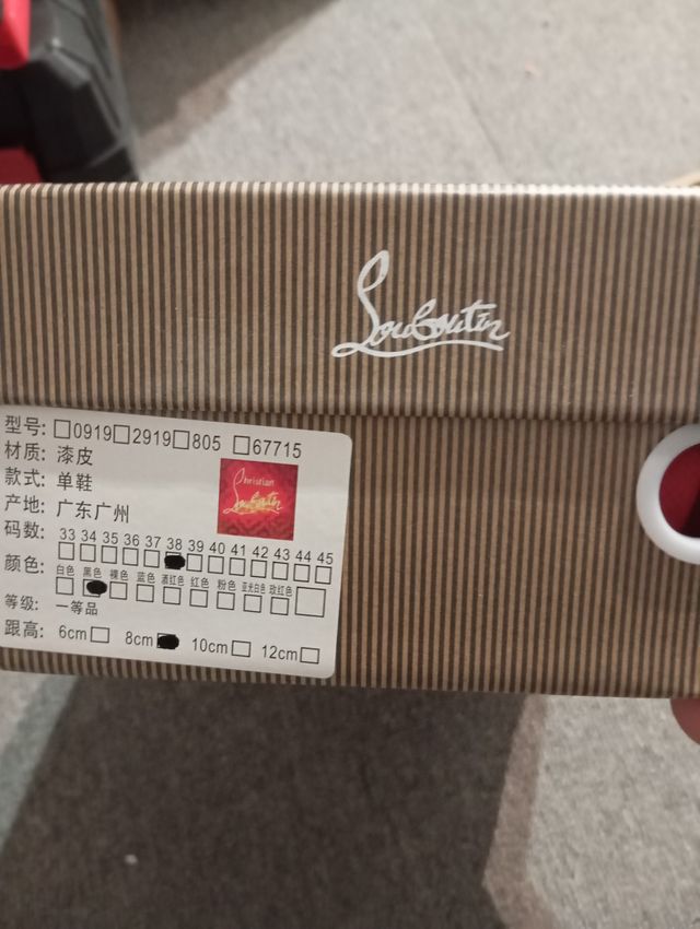 Tacchi Christian Neri Taglia 38