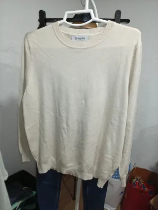 Jersey chico Deep Pink beige talla M