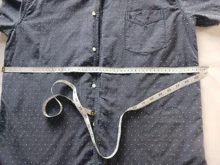 Camiseta Wrangler Slim Azul Talla M