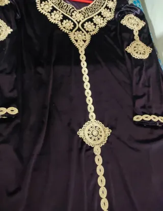 Vestido Marroquí Bordado