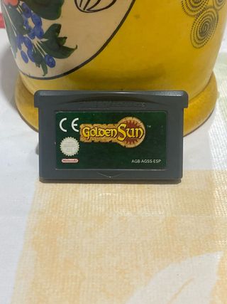Golden Sun RPG Game Boy Advance Nintendo