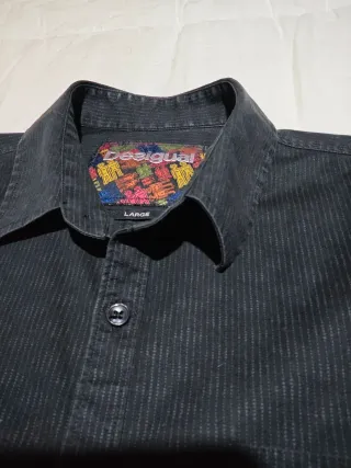 Camisa Desigual Negra Talla L