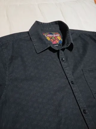 Camisa Desigual Negra Talla L