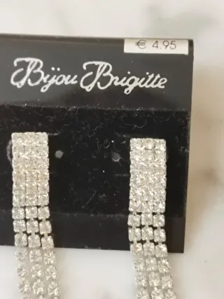 Pendientes Bijou Brigitte plateados