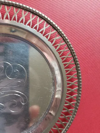 Piattino in argento 800