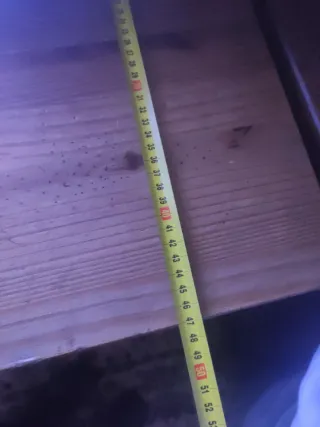 Muebles Mexicano de Madera y vitrina de Cristal