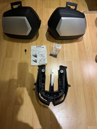Maletas SHAD SH35 + Soporte 3P Ducati Diavel 1200