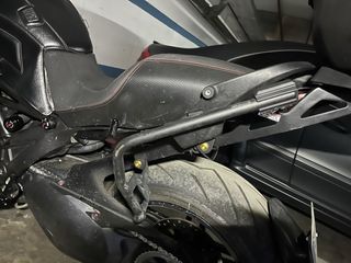 Maletas SHAD SH35 + Soporte 3P Ducati Diavel 1200