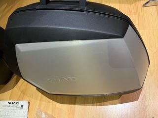 Maletas SHAD SH35 + Soporte 3P Ducati Diavel 1200