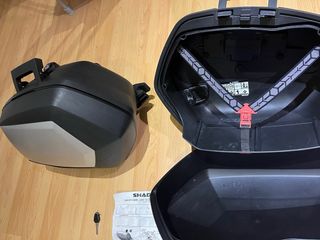 Maletas SHAD SH35 + Soporte 3P Ducati Diavel 1200