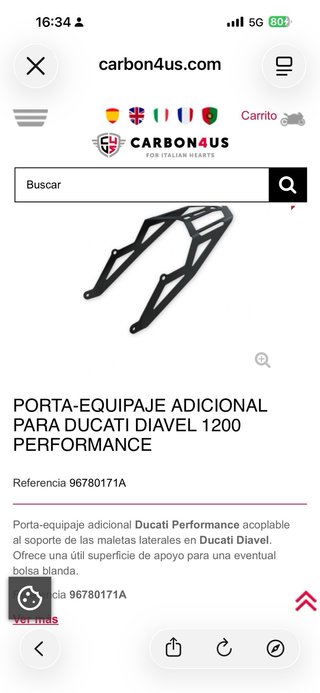 Maletas SHAD SH3 +baul+soporte Ducati Diavel 1200