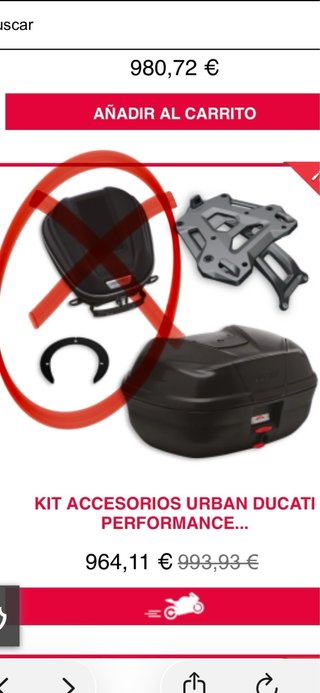 Maletas SHAD SH3 +baul+soporte Ducati Diavel 1200
