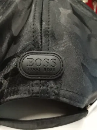 Gorra BOSS Negra Camuflaje Talla unica