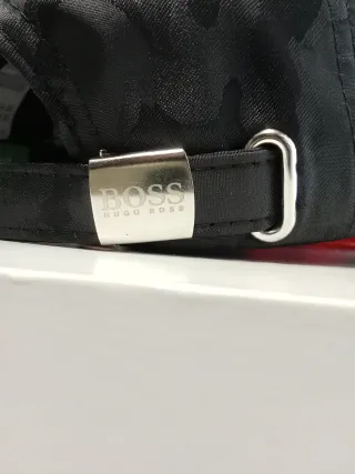 Gorra BOSS Negra Camuflaje Talla unica