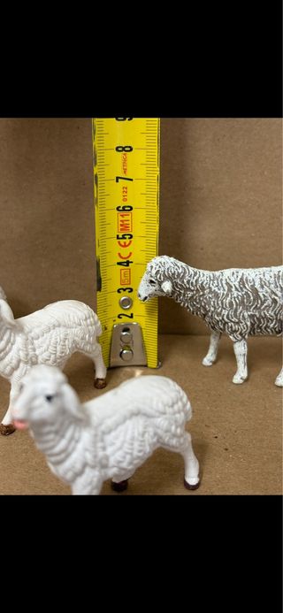 Lotto Pecorelle in plastica