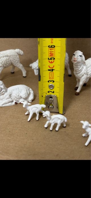 Lotto Pecorelle in plastica