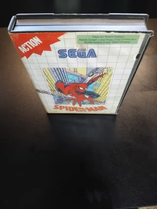 Jogos Sega Master System - Super Tennis e Spider-M