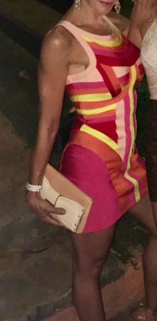 Vestido Bandage Multicolor