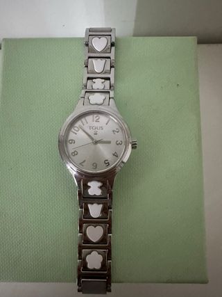 Reloj Tous Blanco y Plateado