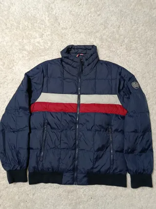 Giubbino Tommy Hilfiger blu e rosso
