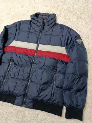 Giubbino Tommy Hilfiger blu e rosso