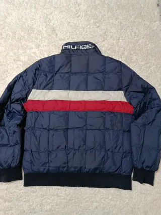 Giubbino Tommy Hilfiger blu e rosso