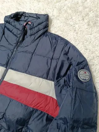 Giubbino Tommy Hilfiger blu e rosso