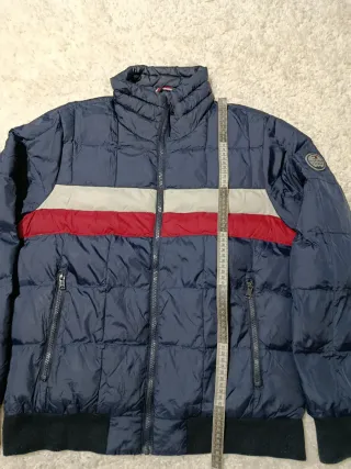 Giubbino Tommy Hilfiger blu e rosso