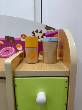 Cocinita de madera para niños