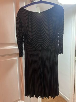 Vestido fiesta Adolfo Dominguez negro