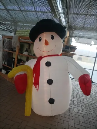 Pupazzo di Neve Gonfiabile 240cm