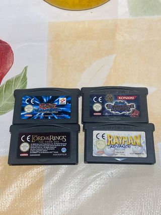 Lote 4 Juegos Game Boy Advance