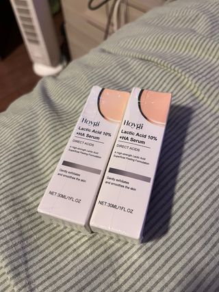 Set 2 pcs lactic acid serum for smooth face