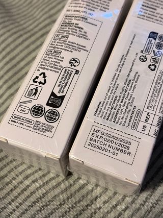 Set 2 pcs lactic acid serum for smooth face