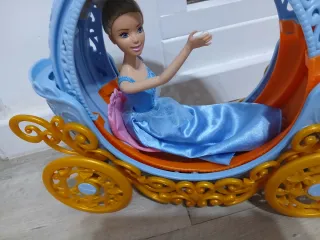 Carroza de Cenicienta con caballo